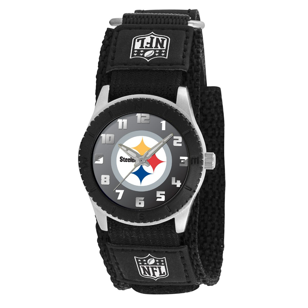 Pittsburgh Steelers Black Rookie Kids Watch