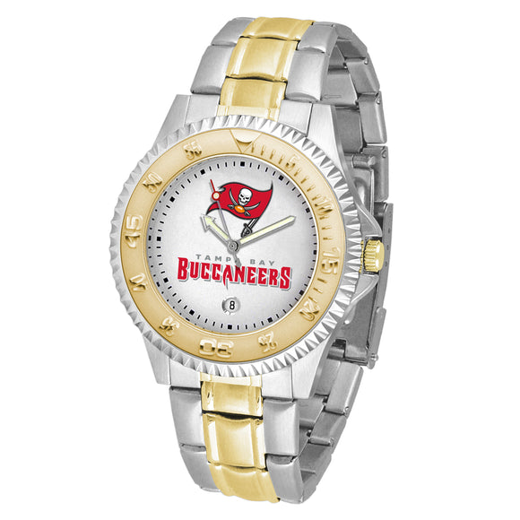 Tampa Bay Buccaneers Two-Tone Competitor Watch
