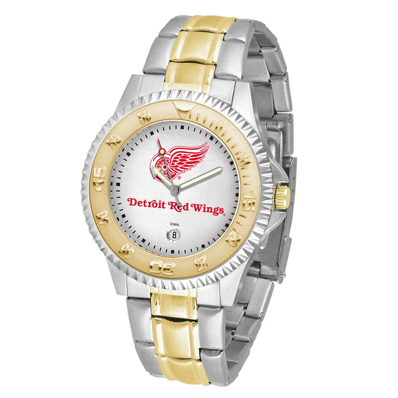 Detroit Red Wings Two-Tone Competitor Watch