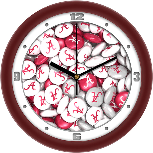 Alabama Crimson Tide Wall Clock - Candy