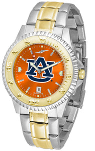 Auburn Tigers Competitor Two-Tone Men’s Watch - AnoChrome