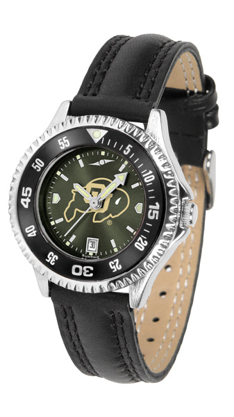 Colorado Buffaloes Competitor Ladies Watch - AnoChrome - Color Bezel