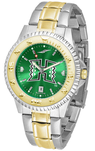 Hawaii Warriors Competitor Two-Tone Men’s Watch - AnoChrome