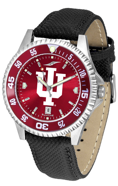 Indiana Hoosiers Competitor Men’s Watch - AnoChrome - Color Bezel