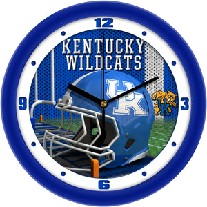 Kentucky Wildcats Wall Clock - Football Helmet