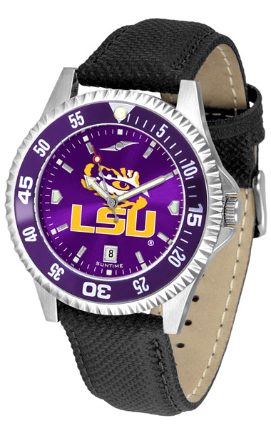 LSU Tigers Competitor Men’s Watch - AnoChrome - Color Bezel