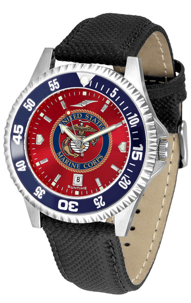 US Marines Competitor Men’s Watch - AnoChrome - Color Bezel