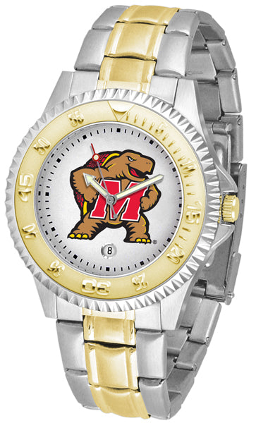 Maryland Terrapins Competitor Two-Tone Men’s Watch