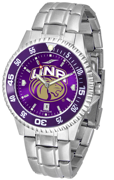 North Alabama Competitor Steel Men’s Watch - AnoChrome- Color Bezel