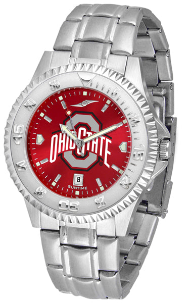 Ohio State Competitor Steel Men’s Watch - AnoChrome