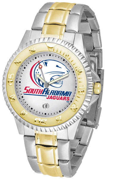 South Alabama Competitor Two-Tone Men’s Watch
