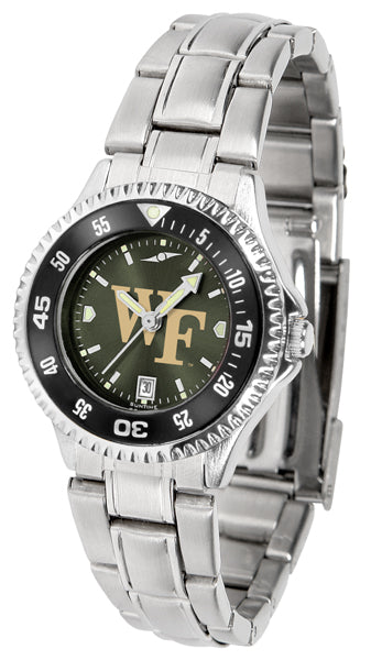 Wake Forest Competitor Steel Ladies Watch - AnoChrome - Color Bezel
