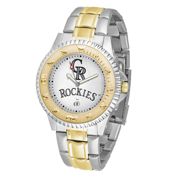Colorado Rockies Two-Tone Competitor Watch