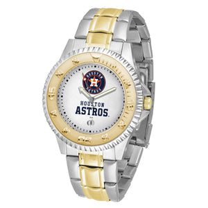 Houston Astros Two-Tone Competitor Watch