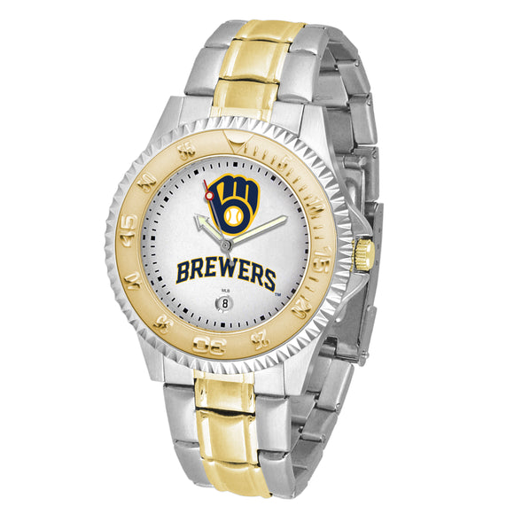 Milwaukee Brewers Two-Tone Competitor Watch
