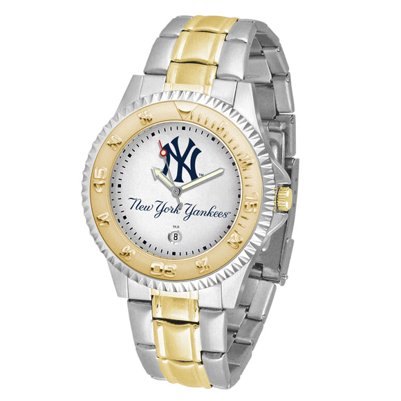 New York Yankees Two-Tone Competitor Watch