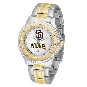 San Diego Padres Two-Tone Competitor Watch