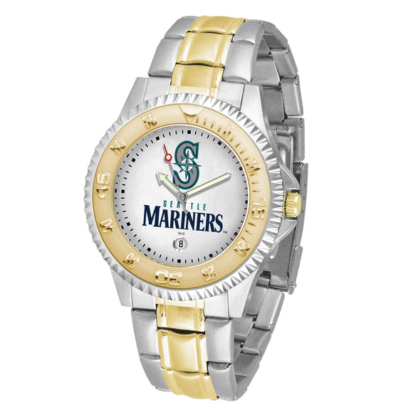 Seattle Mariners Two-Tone Competitor Watch