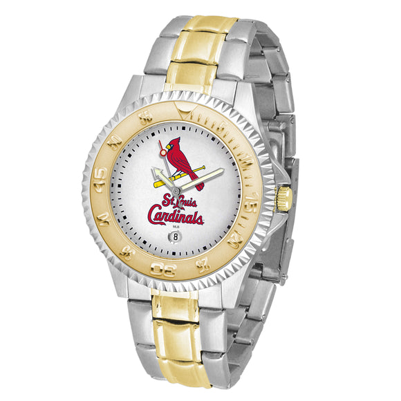 St Louis Cardinals Two-Tone Competitor Watch