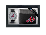 Atlanta Braves Men's Watch and Wallet Gift Set