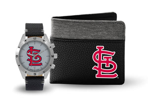St. Louis Cardinals Men's Watch and Wallet Gift Set