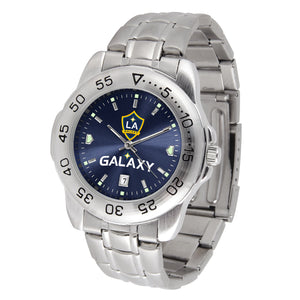 LA Galaxy Sport Steel Watch