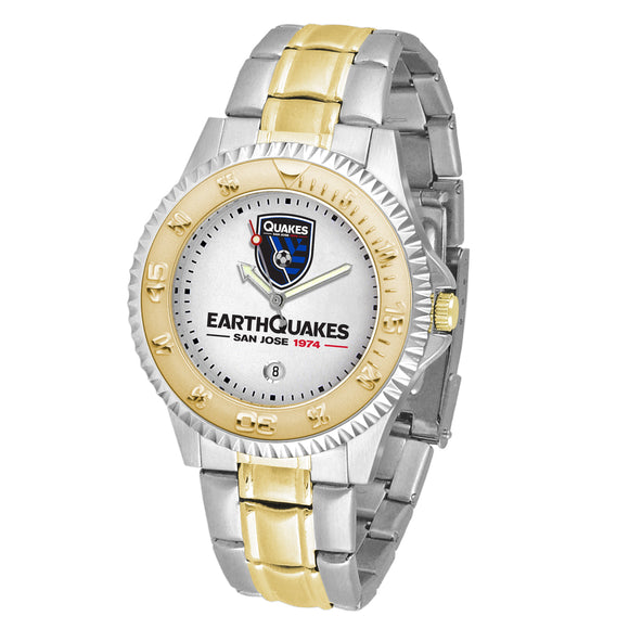 San Jose Earthquakes Two-Tone Competitor Watch