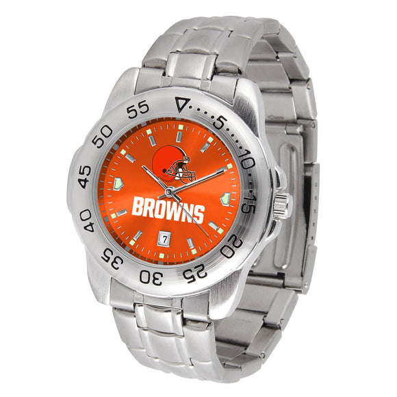 Cleveland Browns Sport Steel Watch