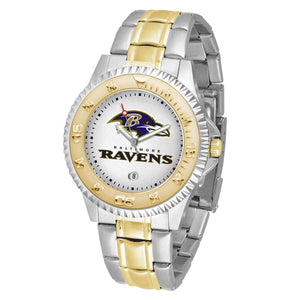 Baltimore Ravens Two-Tone Competitor Watch