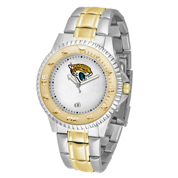 Jacksonville Jaguars Two-Tone Competitor Watch