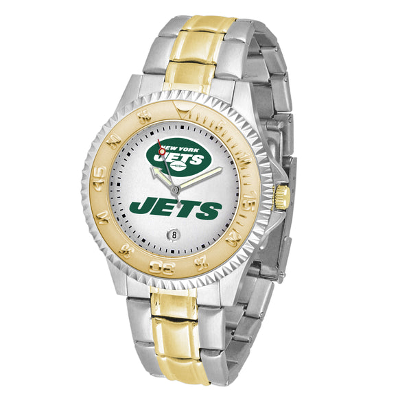 New York Jets Two-Tone Competitor Watch
