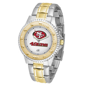 San Francisco 49ers Two-Tone Competitor Watch