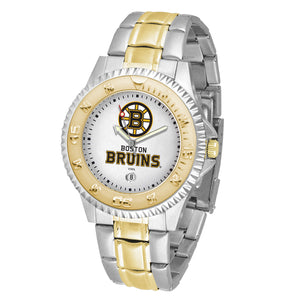Boston Bruins Two-Tone Competitor Watch