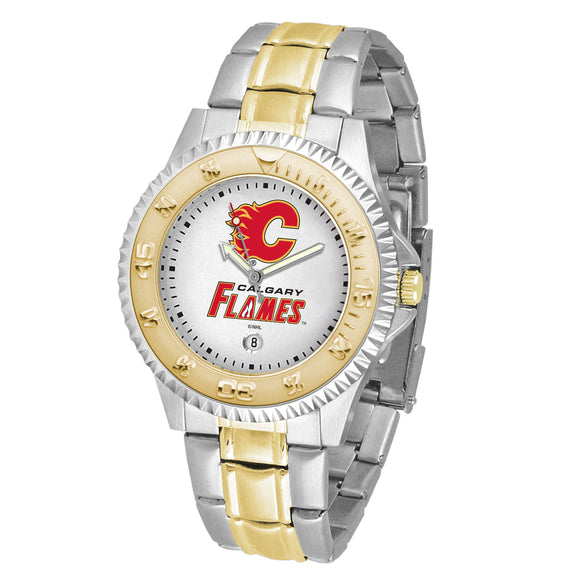 Calgary Flames Two-Tone Competitor Watch
