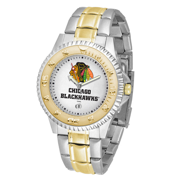 Chicago Blackhawks Two-Tone Competitor Watch