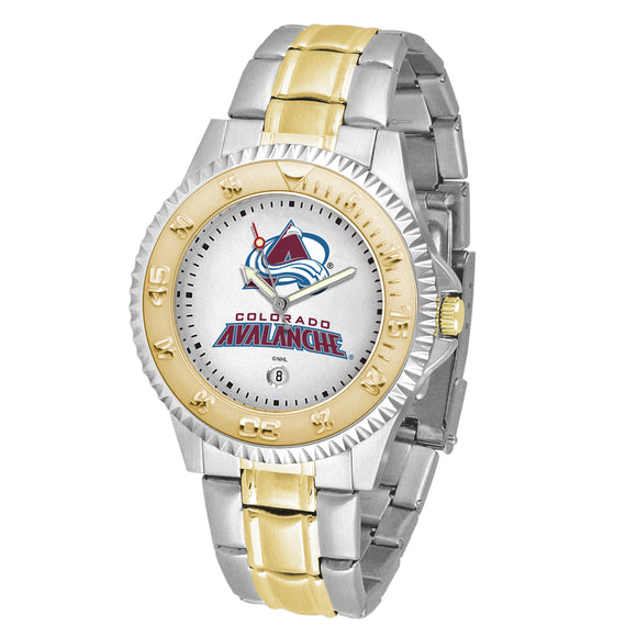 Colorado Avalanche Two-Tone Competitor Watch