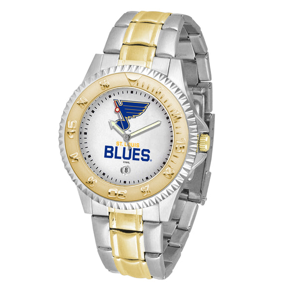 St Louis Blues Two-Tone Competitor Watch