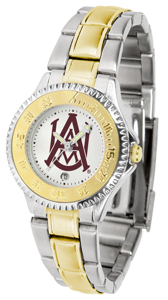 Alabama A&M Bulldogs Competitor Two-Tone Ladies Watch