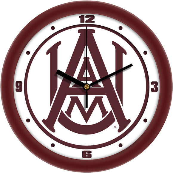 Alabama A&M Bulldogs Wall Clock - Traditional