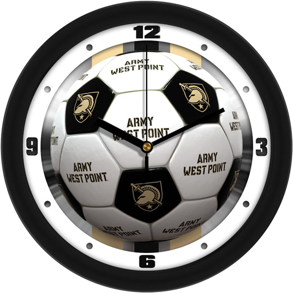 Army Black Knights Wall Clock - Soccer