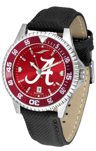 Alabama Crimson Tide Competitor Men’s Watch - AnoChrome - Color Bezel