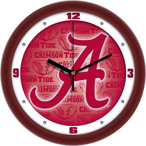 Alabama Crimson Tide Wall Clock - Dimension
