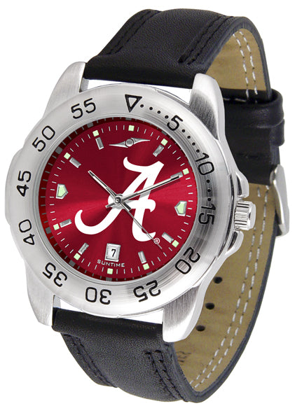 Alabama Crimson Tide Sport Leather Men’s Watch - AnoChrome