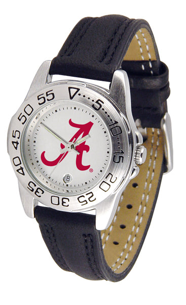 Alabama Crimson Tide Sport Leather Ladies Watch