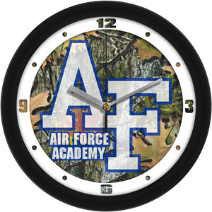 Air Force Falcons Wall Clock - Camo