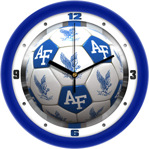 Air Force Falcons Wall Clock - Soccer