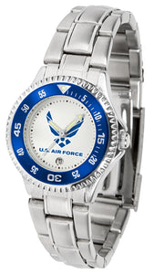 US Air Force Competitor Steel Ladies Watch