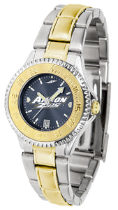 Akron Zips Competitor Two-Tone Ladies Watch - AnoChrome