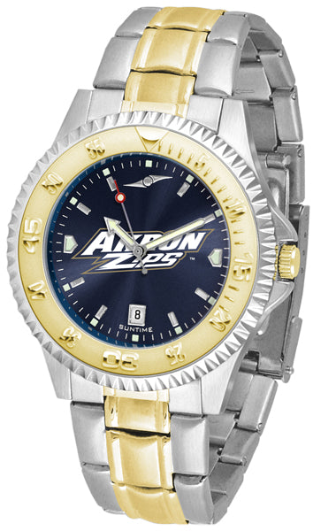 Akron Zips Competitor Two-Tone Men’s Watch - AnoChrome