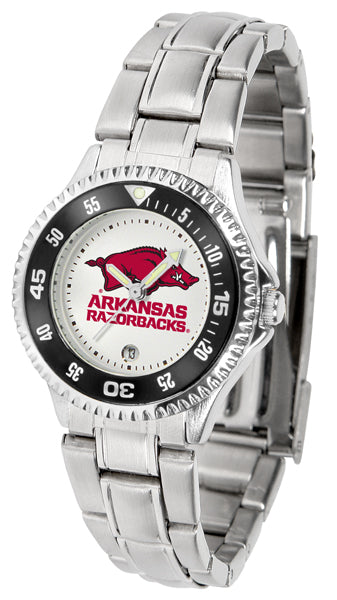 Arkansas Razorbacks Competitor Steel Ladies Watch